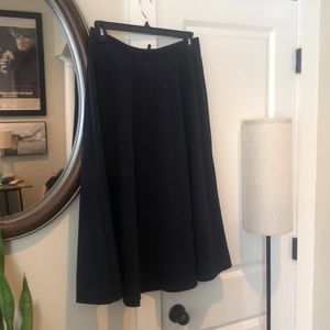 SOLD Navy Circle Skirt
